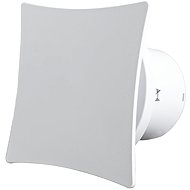 MakTrade 100-K Mistral with flap 8 W, white frosted glass - Bathroom Exhaust Fan