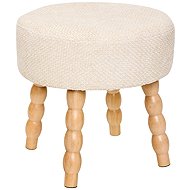 ATMOSPHERA Spolo chenille rug, white - Stool