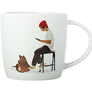 Maxwell & Williams Mug 400 ml Marc Martin BFF Waiting for coffee - Mug