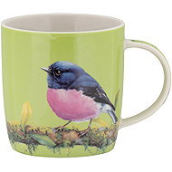 Maxwell & Williams Mug 370 ml Katherine Castle Bird Talk Pink Robins - Mug