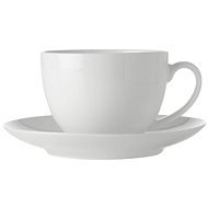 Maxwell & Williams Cup and Saucer 4 pcs 280ml WHITE BASIC - Set of Cups