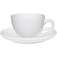Maxwell & Williams WHITE BASICS Set of espresso cups with saucers 80 ml 4 pcs - Set of Cups