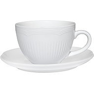 Maxwell & Williams White Basics Rococo Set of espresso cups and saucers 90 ml 4 pcs - Set of Cups