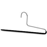 MAWA Metal non-slip trouser hangers KH, non-slip black, 10 pcs - Hanger