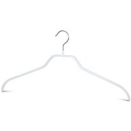 MAWA Metal non-slip ergonomic arm Silhouette white, 10 pcs - Hanger