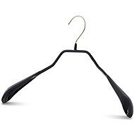 MAWA Metal anti-slip Bodyform strap black, 5 pcs - Hanger