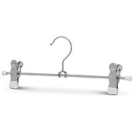 MAWA Metal anti-slip Clip K pant clip white, 10 pcs - Hanger