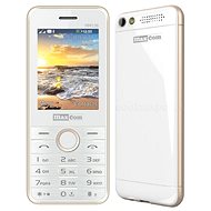 MAXCOM MM136 white gold - Mobile Phone