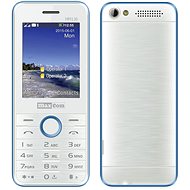 MAXCOM MM136 White/Blue - Mobile Phone