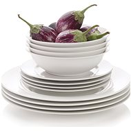 Maxwell & Williams WHITE BASICS Dining Set 12pcs - Dish Set