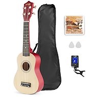 MAX music UKEY Ukulele and Accessory Set, Natural - Ukulele