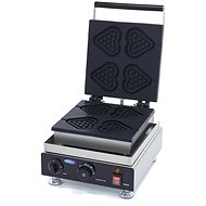 Maxima Waffle maker with heart - 4 pieces on sticks - Waffle Maker