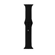 Silicone strap for Apple Watch 38/40/41mm black L - Watch Strap