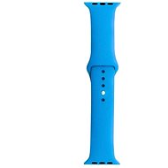 Silicone strap for Apple Watch 38/40/41mm blue S/M - Watch Strap