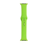 Silicone strap for Apple Watch 38/40/41mm green S/M - Watch Strap