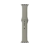 Silicone strap for Apple Watch 38/40/41mm grey S/M - Watch Strap
