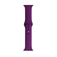 Silicone strap for Apple Watch 42/44/45mm purple L - Watch Strap