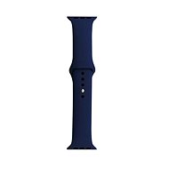 Silicone strap for Apple Watch 42/44/45mm grey S/M - Watch Strap