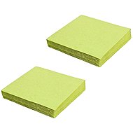 MAZUREK Napkins 33 × 33cm Yellow-Green - 40pcs - 3-Ply Party - Paper Napkins