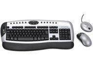 Creative Desktop Wireless 8000, bezdrátová klávesnice a optická myš - USB - -
