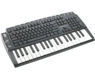 CREATIVE Prodikeys DM, černá (black) multimediální hudební klávesnice ENG - PS/2 - Keyboard