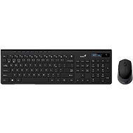 Genius SlimStar 8230 čierna – CZ/SK - Set klávesnice a myši