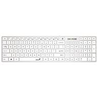 Genius Slimstar 126 weiß - CZ/SK - Tastatur
