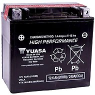 YUASA YTX14H-BS, 12 V, 12 Ah, 240 A, GEL - Motorcycle batteries