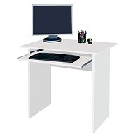 Cheapest furniture Simple PC desk Twist, white - Writing Desk