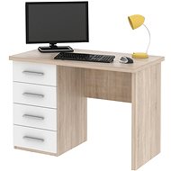 Cheapest furniture Rollo Writing desk, oak sonoma/white - Writing Desk