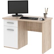 Cheapest furniture Writing desk Olaf, oak sonoma/white - Writing Desk