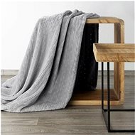 Mybesthome Microfibre Blanket CINDY Silver 150x200cm - Blanket