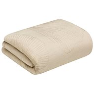 Mybesthome Microfibre Blanket GINKO I. Cream 150x200cm - Blanket