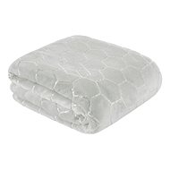Mybesthome Microfibre Blanket ARGO Silver 150x200cm - Blanket