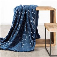 Mybesthome Microfibre Blanket ARGO Blue 150x200cm - Blanket