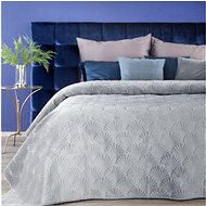 MyBestHome Bedspread SAVA 220x240 cm silver - Bed Cover