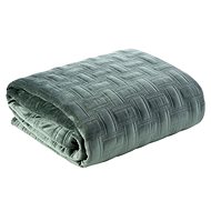 MyBestHome Bedspread RAISA 220x240 cm dark mint - Bed Cover