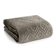 MyBestHome Bedspread DOLCE 220x240 cm dark beige - Bed Cover