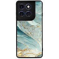 Mobiwear Glossy Glossy for Motorola Edge 60 Pro - Greenish Marble - Phone Cover