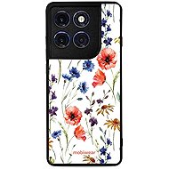 Mobiwear Glossy Glossy for Motorola Edge 60 Pro - Flower - Phone Cover
