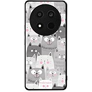 Mobiwear Glossy Glossy for Honor Magic7 Lite 5G - Kitty - Phone Cover