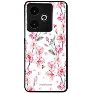 Mobiwear Glossy Glossy for Realme GT 7 - Flowers - Phone Cover