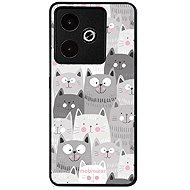 Mobiwear Glossy Glossy for Realme GT 7 - Cats - Phone Cover