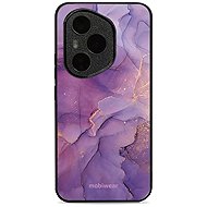 Mobiwear Glossy Glossy for Honor 400 Pro - Purple Marble - Phone Cover