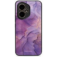 Mobiwear Glossy Honor 400 lila márvány fényes tok - Telefon tok