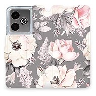 Mobiwear Flip Book for Realme GT 7T - Flowers - Phone Case