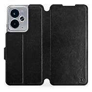 Mobiwear Flip Book for Realme 14 5G - Black - Phone Case