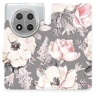 Mobiwear Flip Book for Honor Magic7 Lite 5G - Flowers - Phone Case