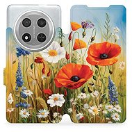 Mobiwear Flip Book for Honor Magic7 Lite 5G - Summer Meadow - Phone Case