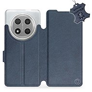 Mobiwear Flip Leather Book for Honor Magic7 Lite 5G - Blue - Phone Case